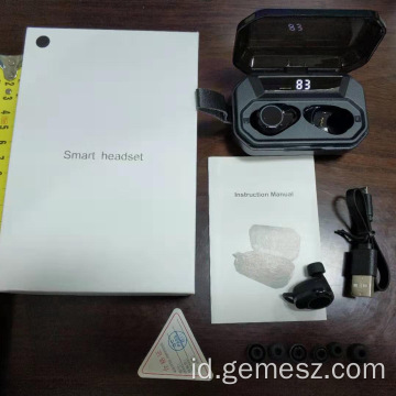 Baterai TWS 3000mAh Earbud Nirkabel Bluetooth